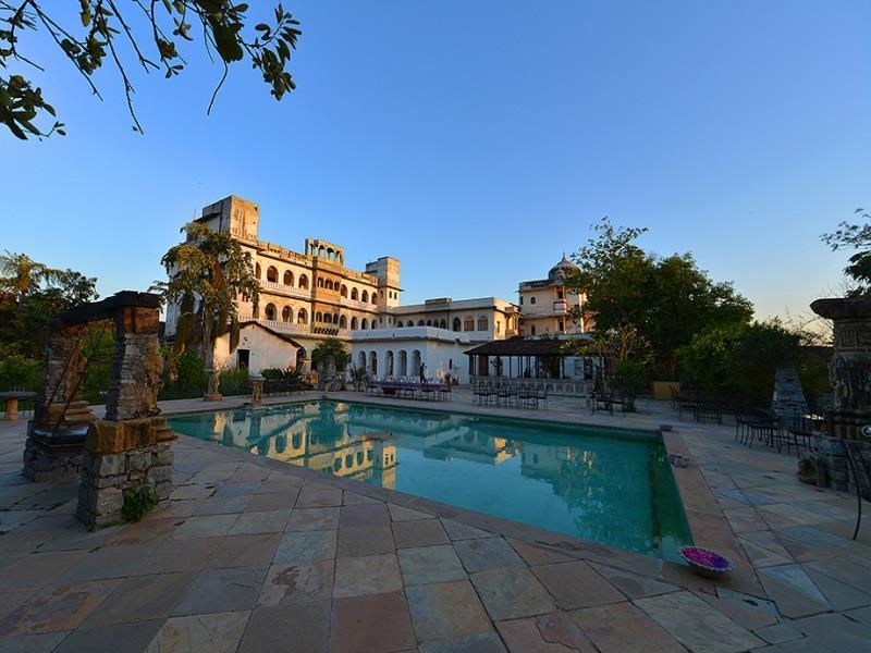 Hotel Castle Bijaipur Chittorgarh Eksteriør billede
